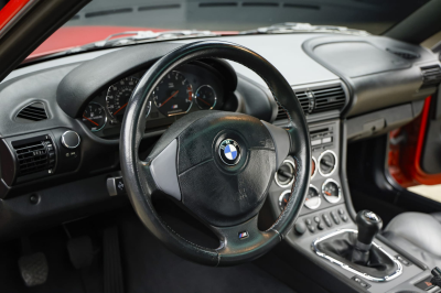 1999 BMW M Coupe in Imola Red 2 over Dark Gray & Black Nappa