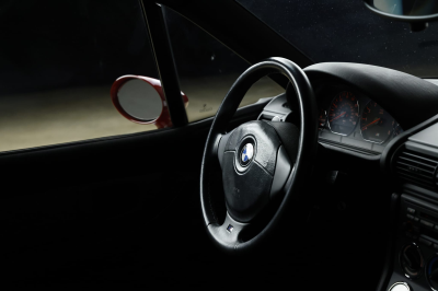 1999 BMW M Coupe in Imola Red 2 over Dark Gray & Black Nappa