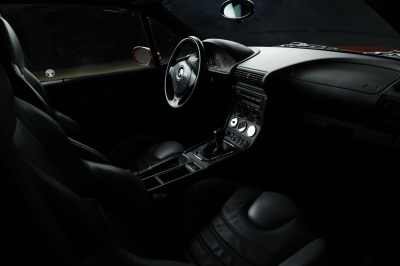1999 BMW M Coupe in Imola Red 2 over Dark Gray & Black Nappa