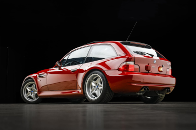 1999 BMW M Coupe in Imola Red 2 over Dark Gray & Black Nappa