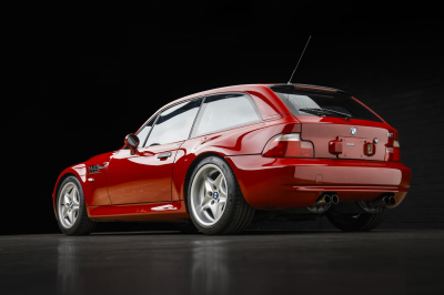 1999 BMW M Coupe in Imola Red 2 over Dark Gray & Black Nappa