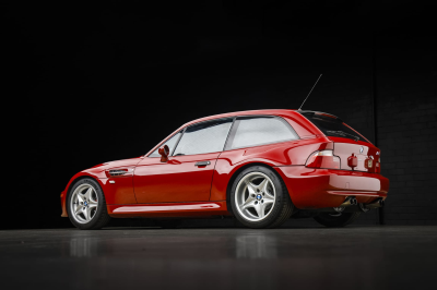 1999 BMW M Coupe in Imola Red 2 over Dark Gray & Black Nappa