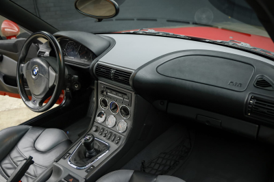 1999 BMW M Coupe in Imola Red 2 over Dark Gray & Black Nappa