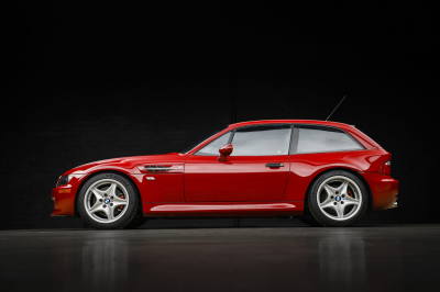 1999 BMW M Coupe in Imola Red 2 over Dark Gray & Black Nappa