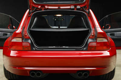 1999 BMW M Coupe in Imola Red 2 over Dark Gray & Black Nappa