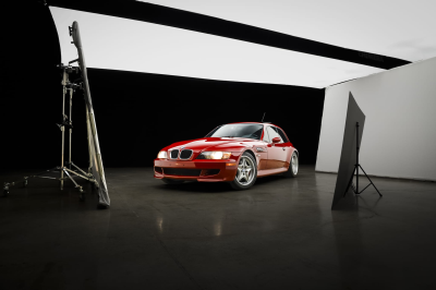 1999 BMW M Coupe in Imola Red 2 over Dark Gray & Black Nappa