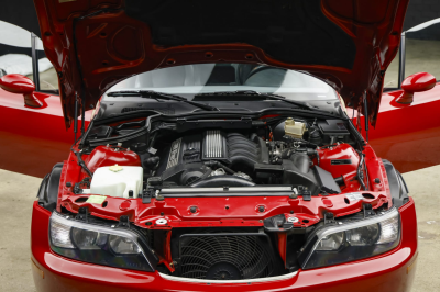 1999 BMW M Coupe in Imola Red 2 over Dark Gray & Black Nappa