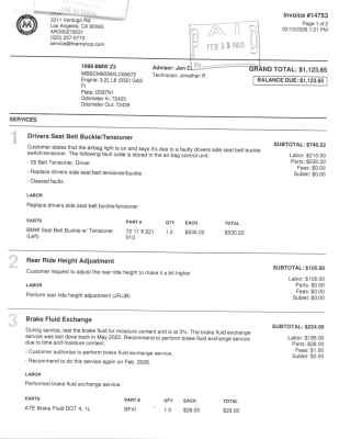 1999 BMW M Coupe in Imola Red 2 over Dark Gray & Black Nappa