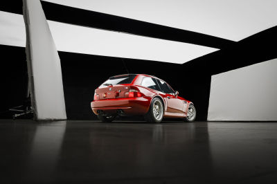 1999 BMW M Coupe in Imola Red 2 over Dark Gray & Black Nappa