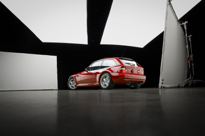 1999 BMW M Coupe in Imola Red 2 over Dark Gray & Black Nappa