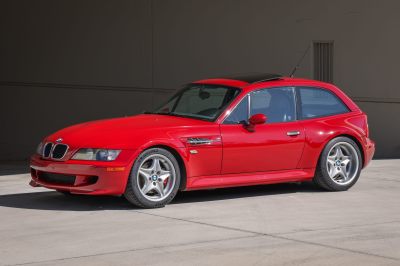 1999 BMW M Coupe in Imola Red 2 over Dark Gray & Black Nappa