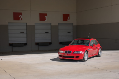 1999 BMW M Coupe in Imola Red 2 over Dark Gray & Black Nappa