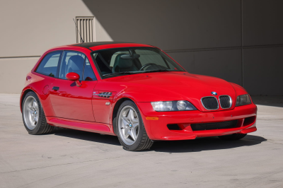 1999 BMW M Coupe in Imola Red 2 over Dark Gray & Black Nappa