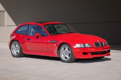 1999 BMW M Coupe in Imola Red 2 over Dark Gray & Black Nappa