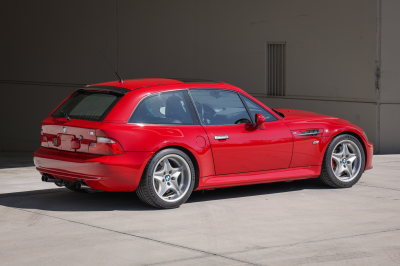 1999 BMW M Coupe in Imola Red 2 over Dark Gray & Black Nappa