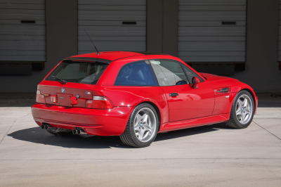 1999 BMW M Coupe in Imola Red 2 over Dark Gray & Black Nappa