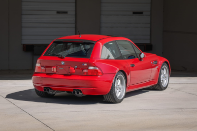 1999 BMW M Coupe in Imola Red 2 over Dark Gray & Black Nappa