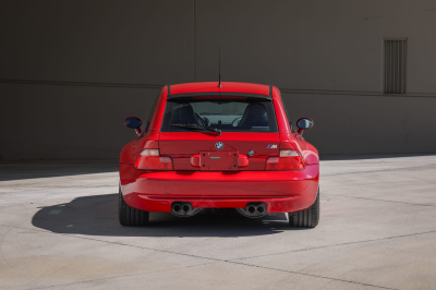1999 BMW M Coupe in Imola Red 2 over Dark Gray & Black Nappa