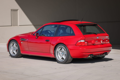 1999 BMW M Coupe in Imola Red 2 over Dark Gray & Black Nappa