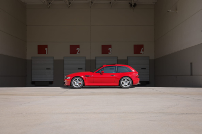 1999 BMW M Coupe in Imola Red 2 over Dark Gray & Black Nappa