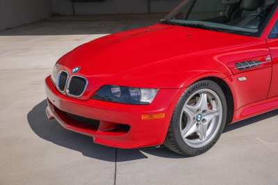 1999 BMW M Coupe in Imola Red 2 over Dark Gray & Black Nappa