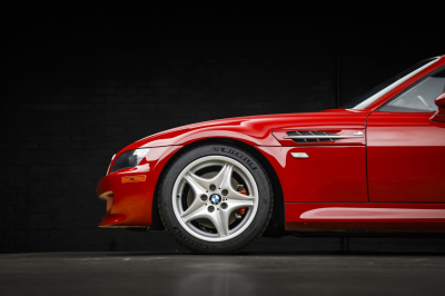 1999 BMW M Coupe in Imola Red 2 over Dark Gray & Black Nappa