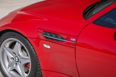 1999 BMW M Coupe in Imola Red 2 over Dark Gray & Black Nappa