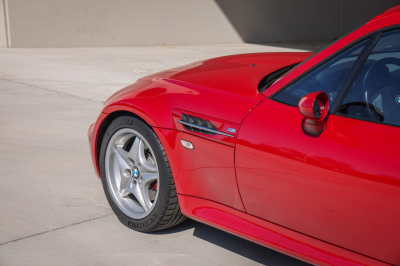 1999 BMW M Coupe in Imola Red 2 over Dark Gray & Black Nappa