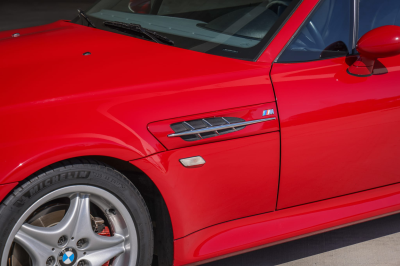 1999 BMW M Coupe in Imola Red 2 over Dark Gray & Black Nappa