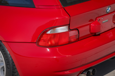 1999 BMW M Coupe in Imola Red 2 over Dark Gray & Black Nappa