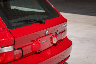 1999 BMW M Coupe in Imola Red 2 over Dark Gray & Black Nappa