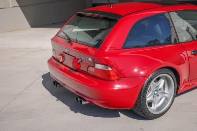 1999 BMW M Coupe in Imola Red 2 over Dark Gray & Black Nappa