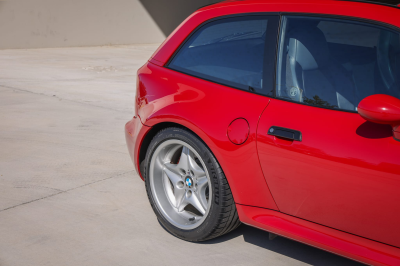 1999 BMW M Coupe in Imola Red 2 over Dark Gray & Black Nappa