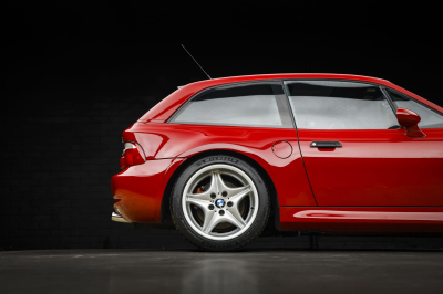 1999 BMW M Coupe in Imola Red 2 over Dark Gray & Black Nappa