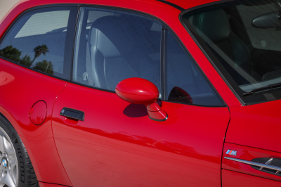 1999 BMW M Coupe in Imola Red 2 over Dark Gray & Black Nappa