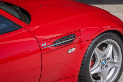 1999 BMW M Coupe in Imola Red 2 over Dark Gray & Black Nappa