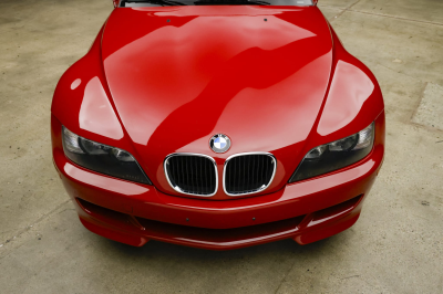 1999 BMW M Coupe in Imola Red 2 over Dark Gray & Black Nappa