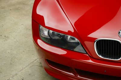 1999 BMW M Coupe in Imola Red 2 over Dark Gray & Black Nappa