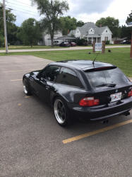 1999 BMW M Coupe in Cosmos Black Metallic over Dark Gray & Black Nappa