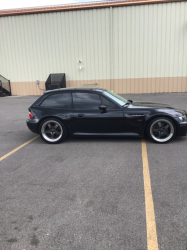 1999 BMW M Coupe in Cosmos Black Metallic over Dark Gray & Black Nappa