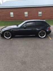 1999 BMW M Coupe in Cosmos Black Metallic over Dark Gray & Black Nappa