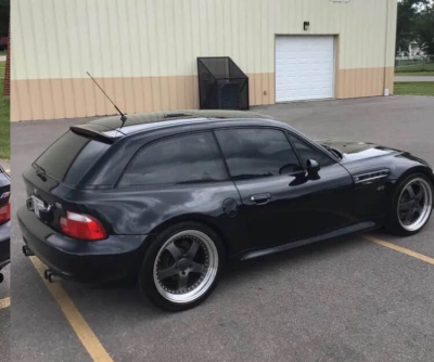 1999 BMW M Coupe in Cosmos Black Metallic over Dark Gray & Black Nappa