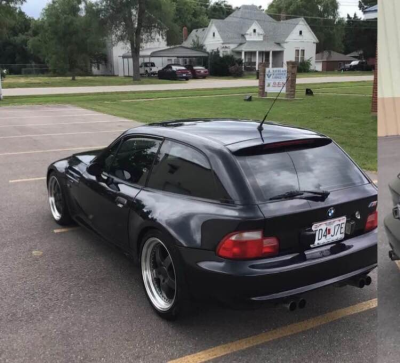 1999 BMW M Coupe in Cosmos Black Metallic over Dark Gray & Black Nappa