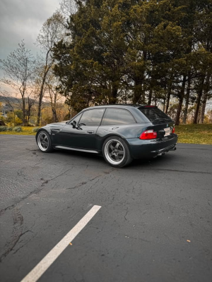 1999 BMW M Coupe in Cosmos Black Metallic over Dark Gray & Black Nappa