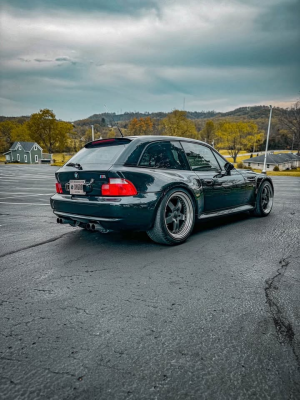 1999 BMW M Coupe in Cosmos Black Metallic over Dark Gray & Black Nappa