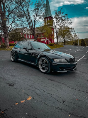 1999 BMW M Coupe in Cosmos Black Metallic over Dark Gray & Black Nappa