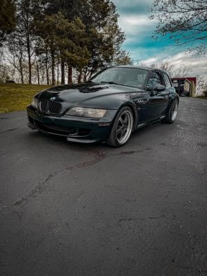 1999 BMW M Coupe in Cosmos Black Metallic over Dark Gray & Black Nappa