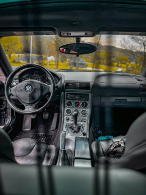 1999 BMW M Coupe in Cosmos Black Metallic over Dark Gray & Black Nappa