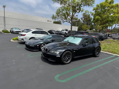 1999 BMW M Coupe in Cosmos Black Metallic over Black Nappa