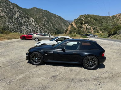 1999 BMW M Coupe in Cosmos Black Metallic over Black Nappa